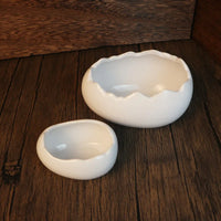 Irregular Ceramic Plate Oyster-shaped Dinner Plate Dessert Plates Fruit Snack Tray Decorative Plates Seasoning Bowl Spice Dishes