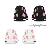 cute candy shoes with pink poptarts pattern